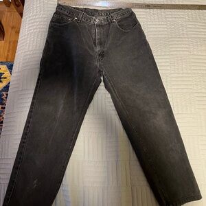 Levi's Women's Faded Black 501 No Size Tag